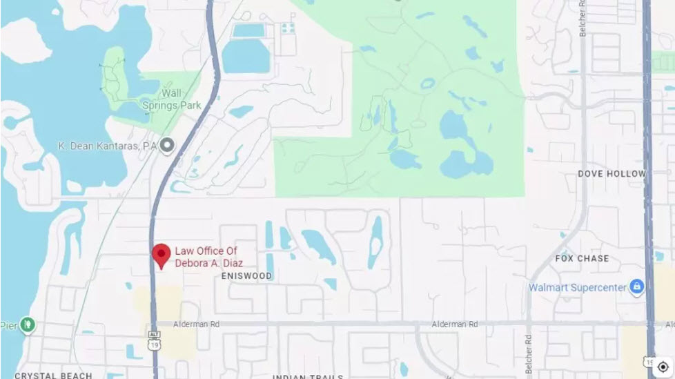 Location in palm harbor